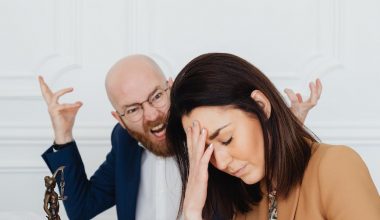 a couple facing marital problems